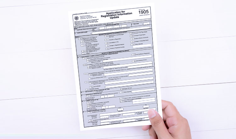 Updating your TIN Registration