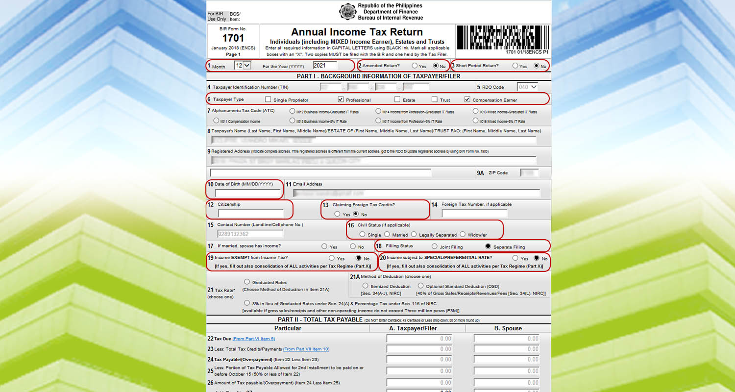 Annual Income Tax - chart 3