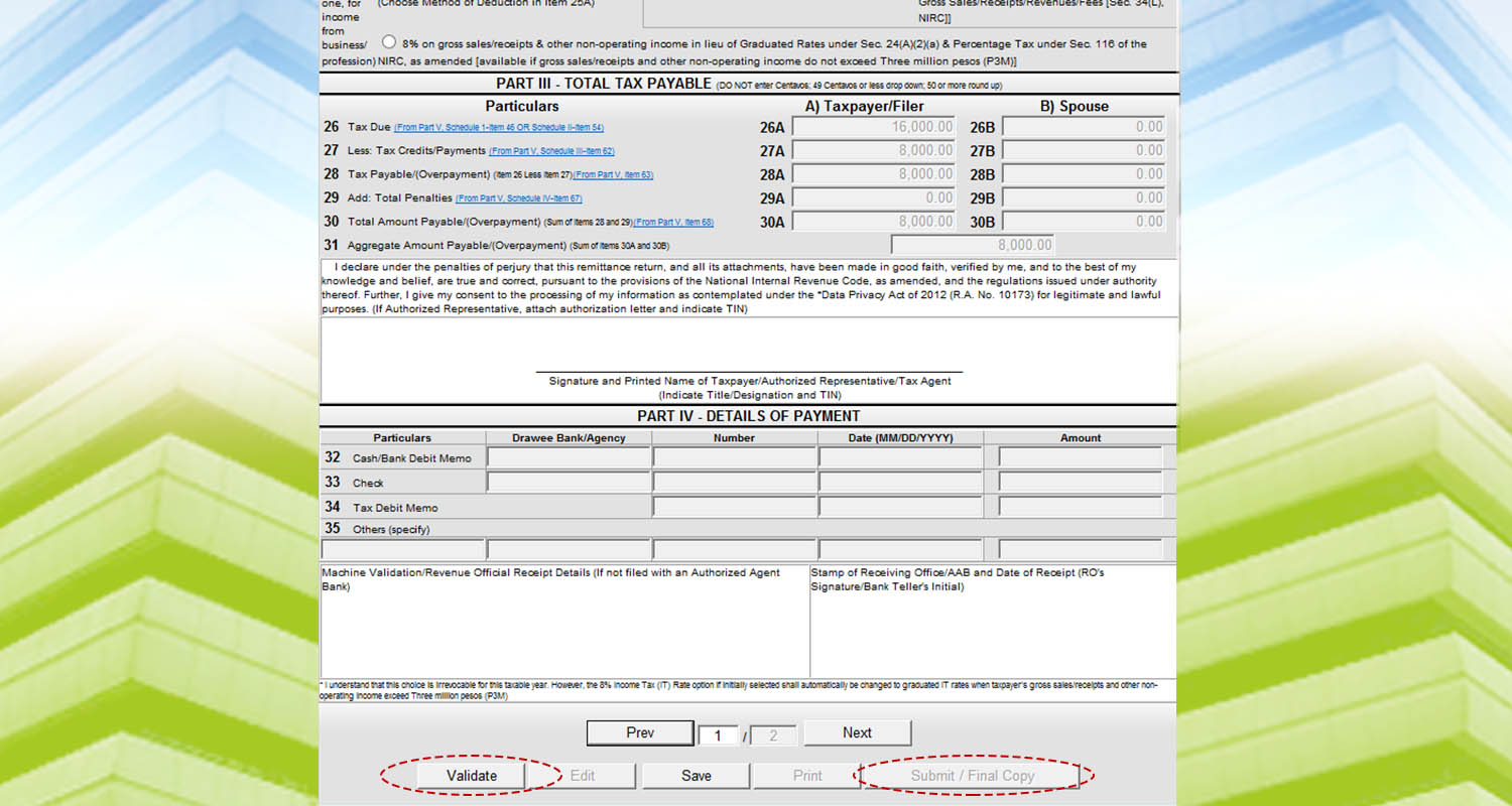 Quarterly Income Tax - 8_ Rates - chart 3