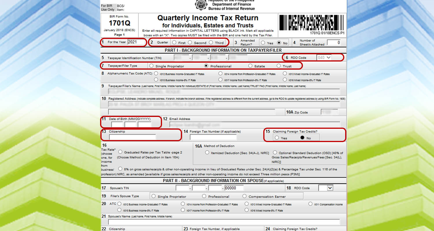 Quarterly Income Tax - chart 2
