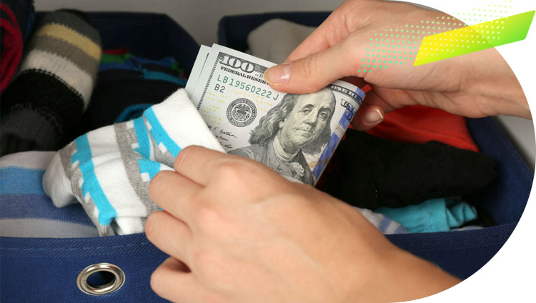 Hide Extra Money
