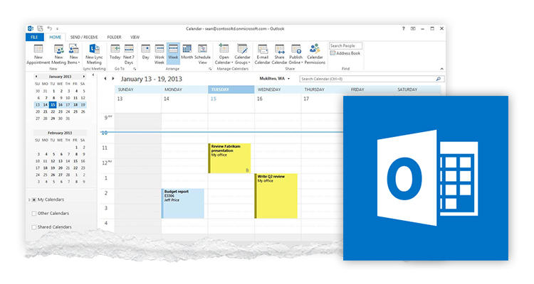 Microsoft Outlook Calendar